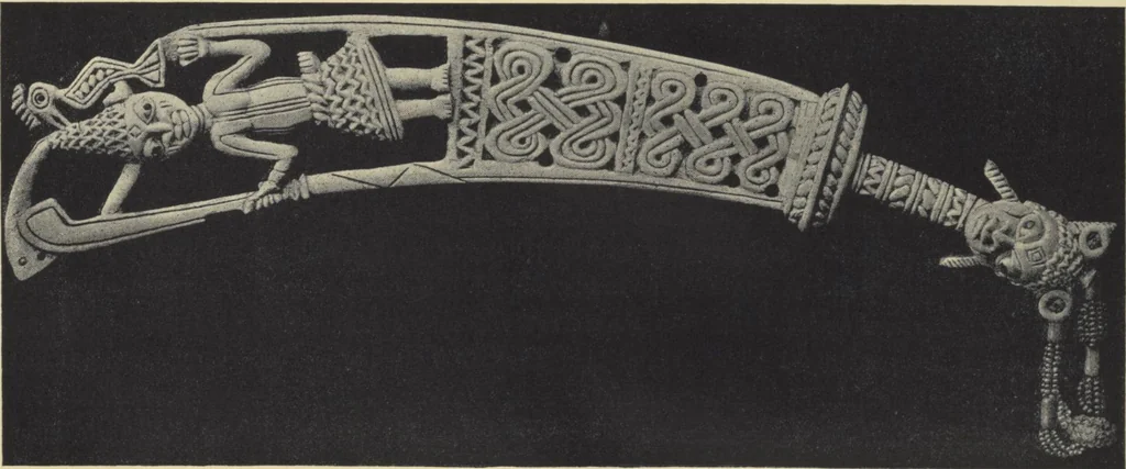 An illustration from Antiquities from the city of Benin and from other parts of West Africa in the British Museum / by Charles Hercules Read and Ormonde Maddock Dalton, 1899, leaf 20