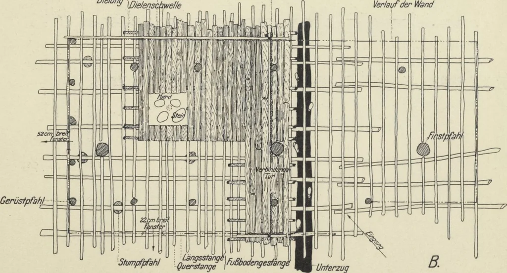 An illustration from Forschungen im Innern der Insel Neuguinea : (Bericht des Führers über die wissenschaftlichen Ergebnisse der deutschen Grenzexpedition in das westliche Kaiser-Wilhelmsland 1910), 1914, leaf 109