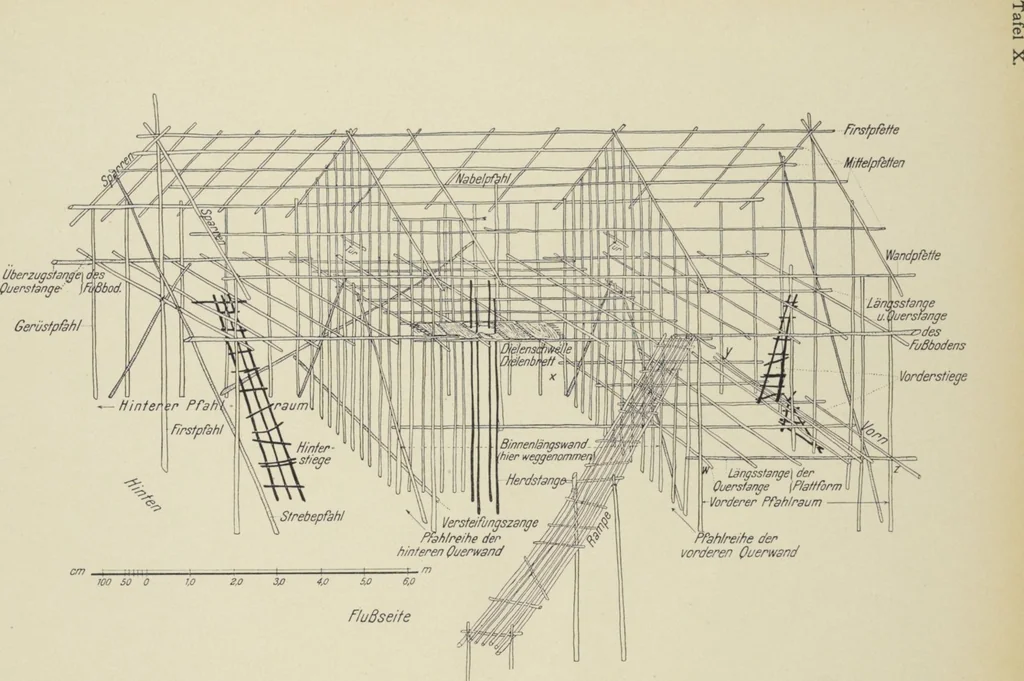 An illustration from Forschungen im Innern der Insel Neuguinea : (Bericht des Führers über die wissenschaftlichen Ergebnisse der deutschen Grenzexpedition in das westliche Kaiser-Wilhelmsland 1910), 1914, leaf 126