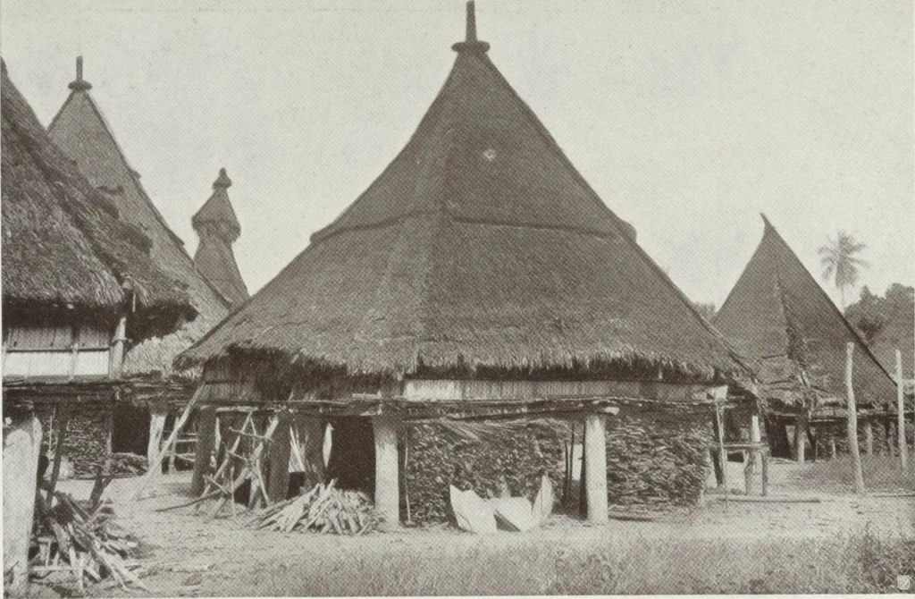 An illustration from Forschungen im Innern der Insel Neuguinea : (Bericht des Führers über die wissenschaftlichen Ergebnisse der deutschen Grenzexpedition in das westliche Kaiser-Wilhelmsland 1910), 1914, leaf 142