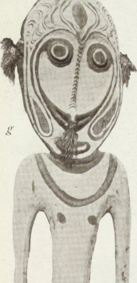 An illustration from Forschungen im Innern der Insel Neuguinea : (Bericht des Führers über die wissenschaftlichen Ergebnisse der deutschen Grenzexpedition in das westliche Kaiser-Wilhelmsland 1910), 1914, leaf 184
