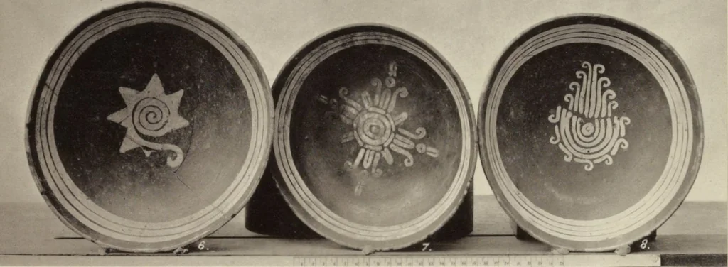 An illustration from Alt-Mexico : Archäologische Beiträge zur Kulturgeschichte seiner Bewohner : [volume 1] / von Hermann Strebel, 1885, leaf 165
