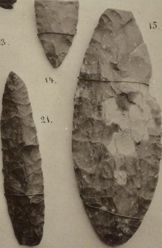 An illustration from Alt-Mexico : Archäologische Beiträge zur Kulturgeschichte seiner Bewohner : [volume 2] / von Hermann Strebel, 1885, leaf 209