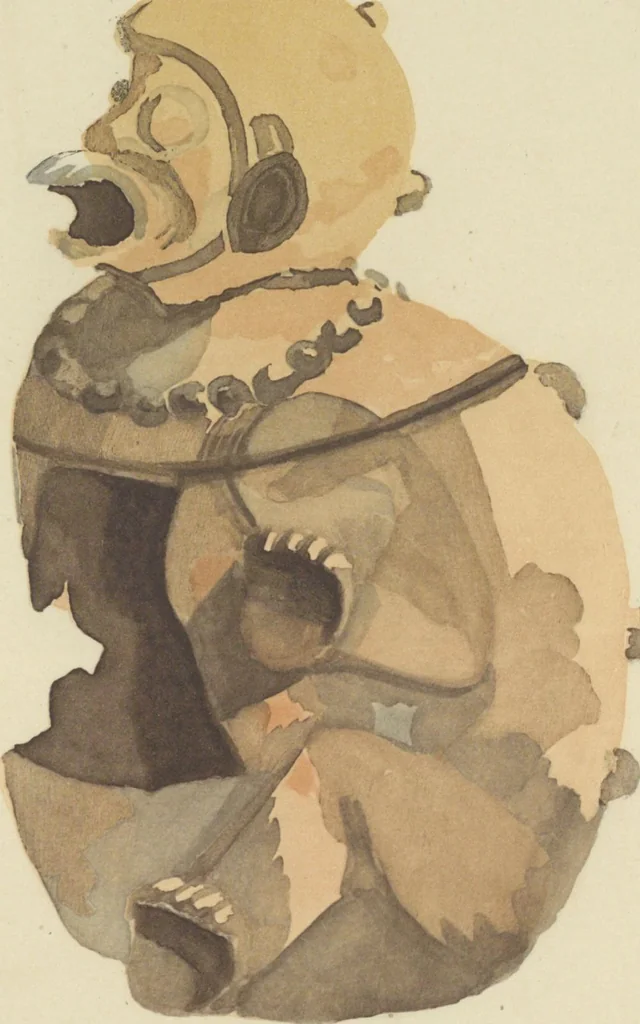 An illustration from Monumentos del arte mexicano antiguo : Ornamentación, mitología, tributos y monumentos : [volume 2] / por el Dr. Antonio Peñafiel, 1890, leaf 108