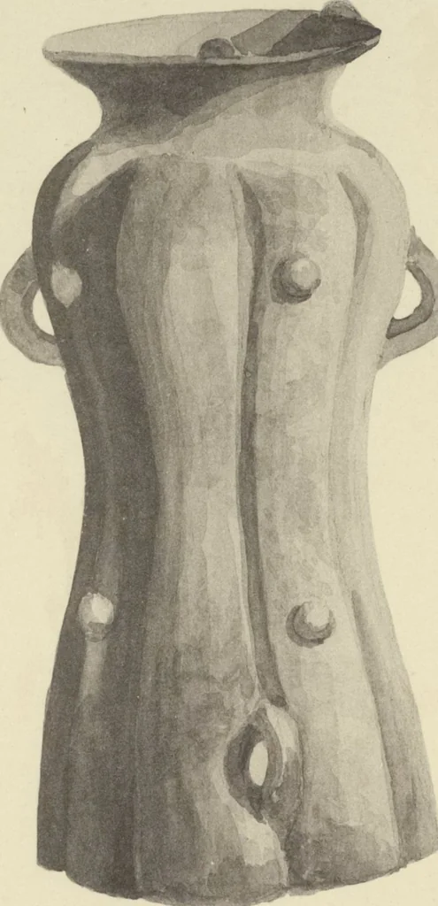 An illustration from Monumentos del arte mexicano antiguo : Ornamentación, mitología, tributos y monumentos : [volume 2] / por el Dr. Antonio Peñafiel, 1890, leaf 114