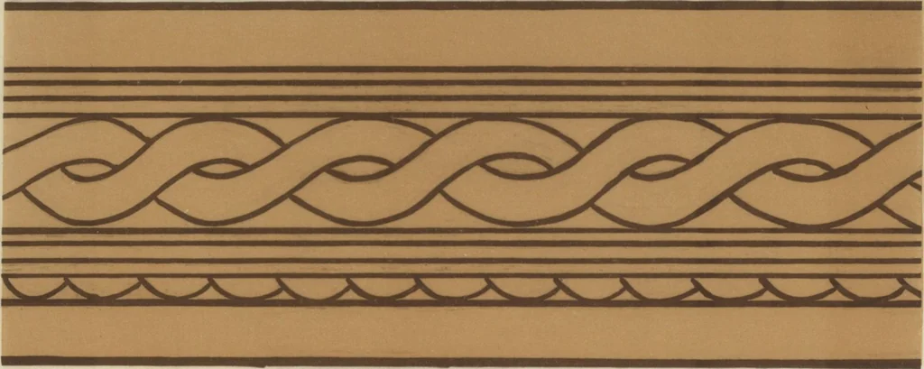 An illustration from Monumentos del arte mexicano antiguo : Ornamentación, mitología, tributos y monumentos : [volume 2] / por el Dr. Antonio Peñafiel, 1890, leaf 16