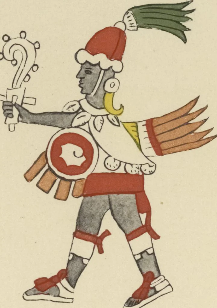 An illustration from Monumentos del arte mexicano antiguo : Ornamentación, mitología, tributos y monumentos : [volume 2] / por el Dr. Antonio Peñafiel, 1890, leaf 190