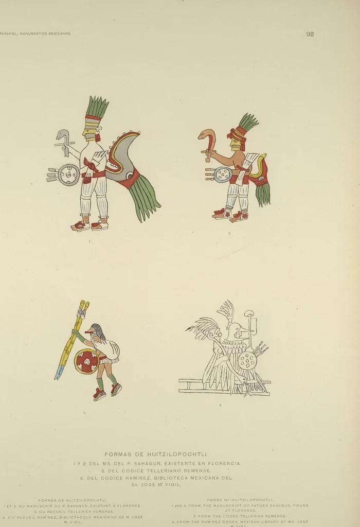 An illustration from Monumentos del arte mexicano antiguo : Ornamentación, mitología, tributos y monumentos : [volume 2] / por el Dr. Antonio Peñafiel, 1890, leaf 194