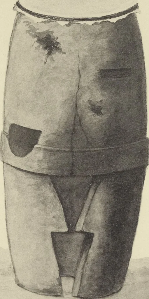 An illustration from Monumentos del arte mexicano antiguo : Ornamentación, mitología, tributos y monumentos : [volume 2] / por el Dr. Antonio Peñafiel, 1890, leaf 256