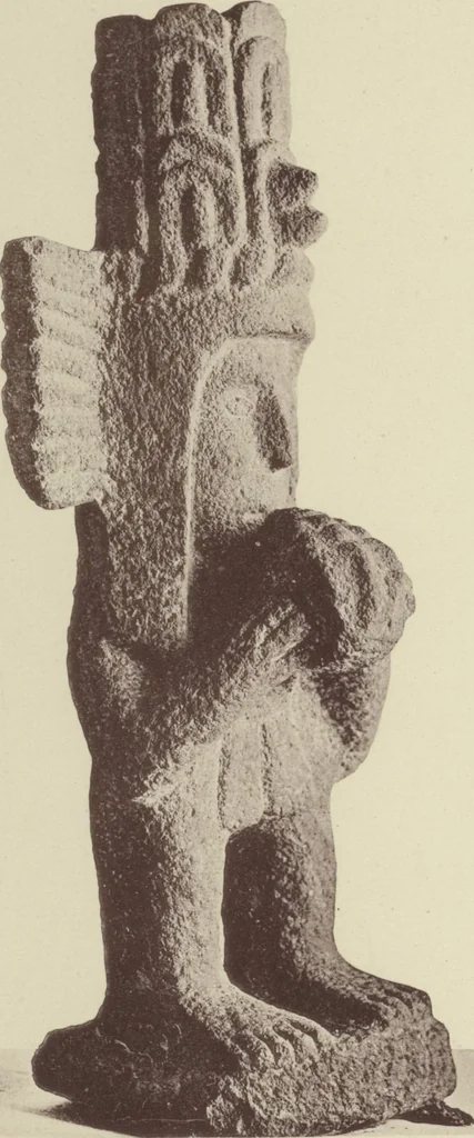 An illustration from Monumentos del arte mexicano antiguo : Ornamentación, mitología, tributos y monumentos : [volume 2] / por el Dr. Antonio Peñafiel, 1890, leaf 290