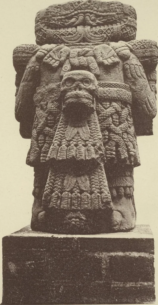 An illustration from Monumentos del arte mexicano antiguo : Ornamentación, mitología, tributos y monumentos : [volume 2] / por el Dr. Antonio Peñafiel, 1890, leaf 298