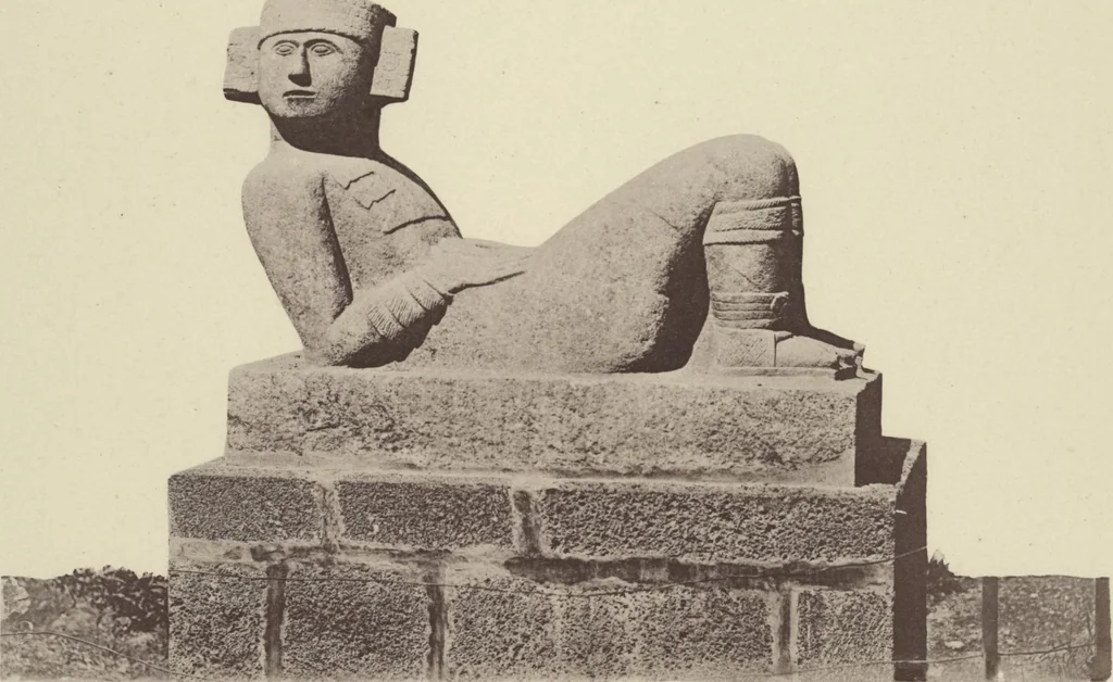 An illustration from Monumentos del arte mexicano antiguo : Ornamentación, mitología, tributos y monumentos : [volume 2] / por el Dr. Antonio Peñafiel, 1890, leaf 300