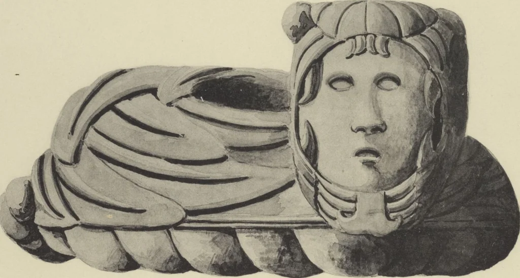 An illustration from Monumentos del arte mexicano antiguo : Ornamentación, mitología, tributos y monumentos : [volume 2] / por el Dr. Antonio Peñafiel, 1890, leaf 346