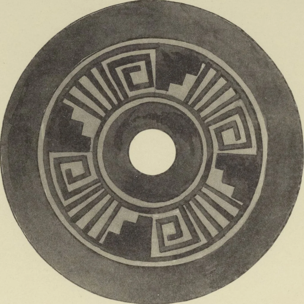 An illustration from Monumentos del arte mexicano antiguo : Ornamentación, mitología, tributos y monumentos : [volume 2] / por el Dr. Antonio Peñafiel, 1890, leaf 84