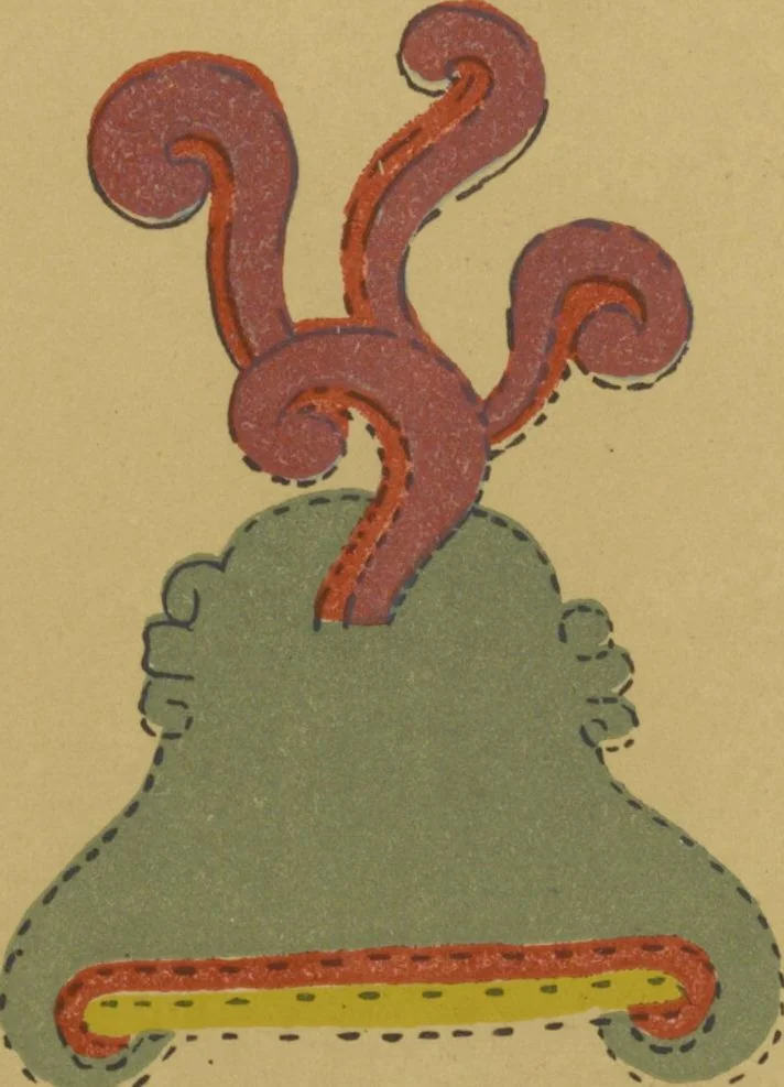 An illustration from Monumentos del arte mexicano antiguo : Ornamentación, mitología, tributos y monumentos : [volume 3] / por el Dr. Antonio Peñafiel, 1890, leaf 128