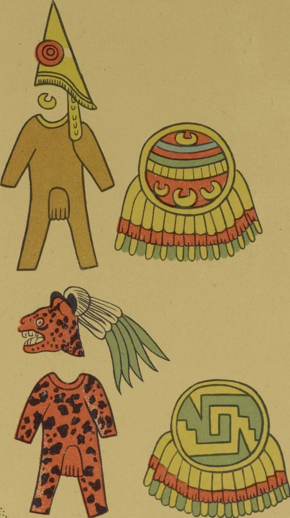 An illustration from Monumentos del arte mexicano antiguo : Ornamentación, mitología, tributos y monumentos : [volume 3] / por el Dr. Antonio Peñafiel, 1890, leaf 160