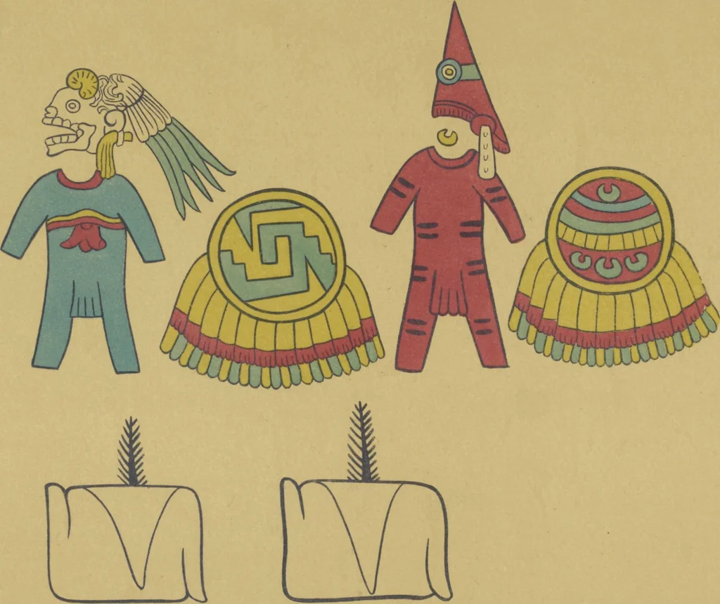 An illustration from Monumentos del arte mexicano antiguo : Ornamentación, mitología, tributos y monumentos : [volume 3] / por el Dr. Antonio Peñafiel, 1890, leaf 164