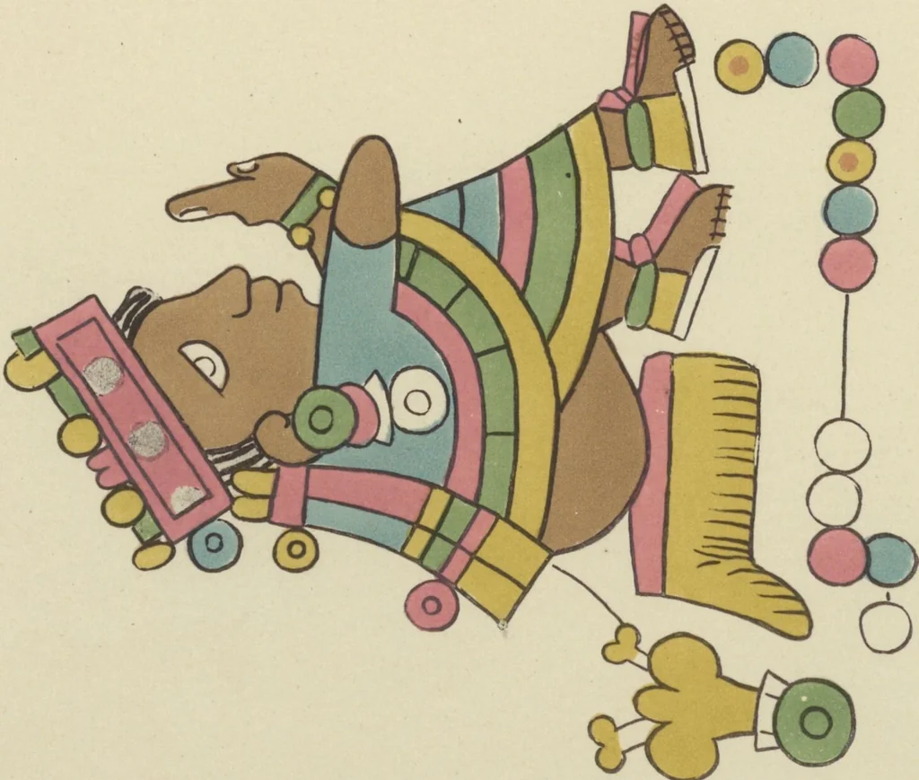 An illustration from Monumentos del arte mexicano antiguo : Ornamentación, mitología, tributos y monumentos : [volume 3] / por el Dr. Antonio Peñafiel, 1890, leaf 208
