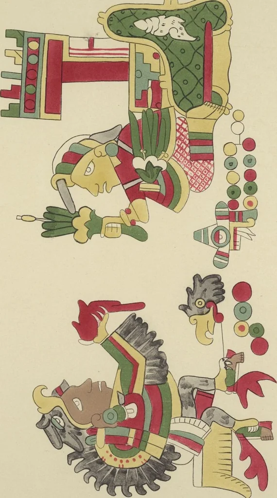 An illustration from Monumentos del arte mexicano antiguo : Ornamentación, mitología, tributos y monumentos : [volume 3] / por el Dr. Antonio Peñafiel, 1890, leaf 240