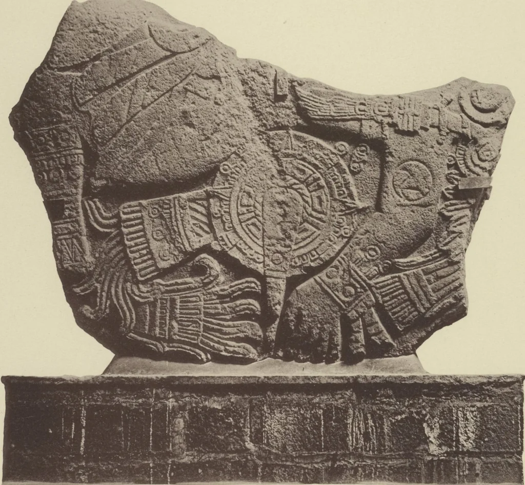 An illustration from Monumentos del arte mexicano antiguo : Ornamentación, mitología, tributos y monumentos : [volume 3] / por el Dr. Antonio Peñafiel, 1890, leaf 274