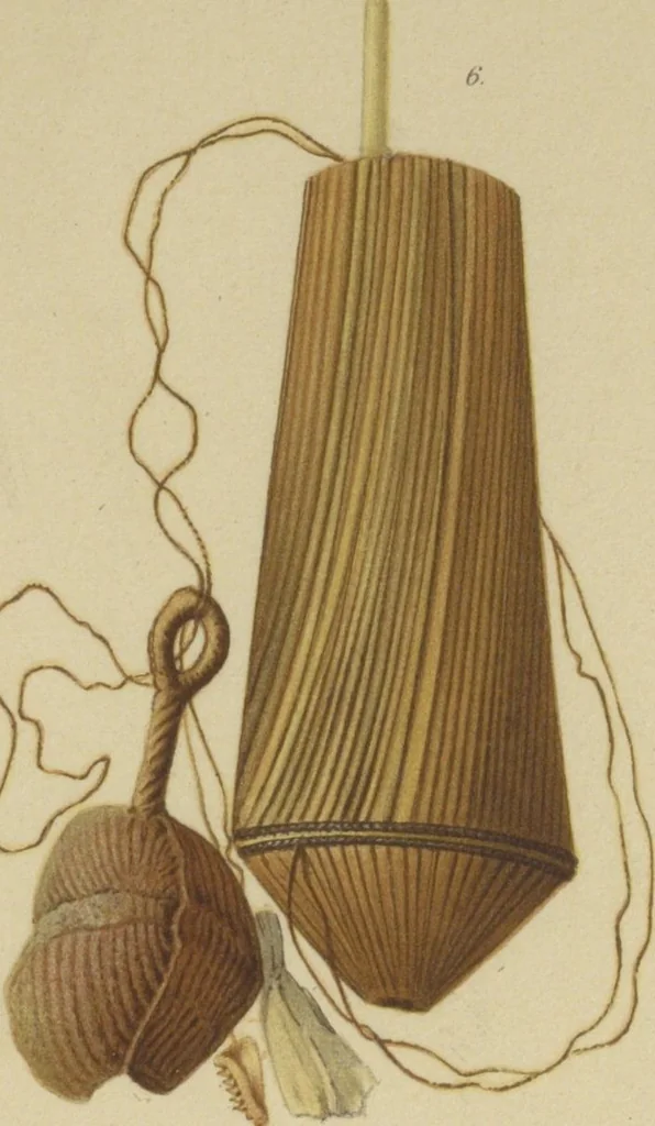 An illustration from Kultur und Industrie südamerikanischer Völker : nach dem im Besitze des Museums für Völkerkunde zu Leipzig befindlichen Sammlungen : [volume 2] / von A. Stübel, W. Reiss und B. Koppel ; Text und Beschreibung der Tafeln von Max Uhle, 1889, leaf 126