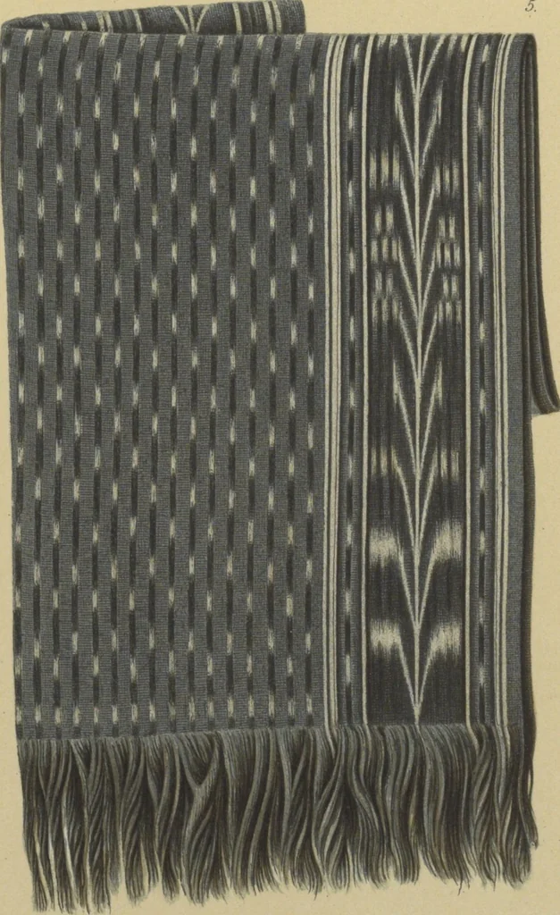 An illustration from Kultur und Industrie südamerikanischer Völker : nach dem im Besitze des Museums für Völkerkunde zu Leipzig befindlichen Sammlungen : [volume 2] / von A. Stübel, W. Reiss und B. Koppel ; Text und Beschreibung der Tafeln von Max Uhle, 1889, leaf 76