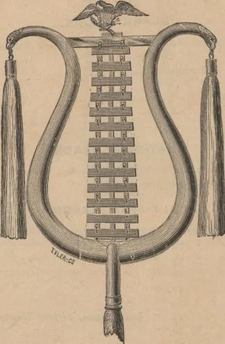 An illustration from Illustrated price list of band instruments : for sale by Lyon & Healy, Chicago, 1878, leaf 38