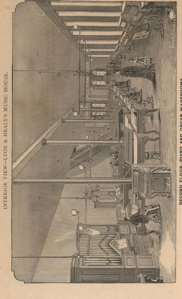 An illustration from Illustrated price list of band instruments : for sale by Lyon & Healy, Chicago, 1878, leaf 56