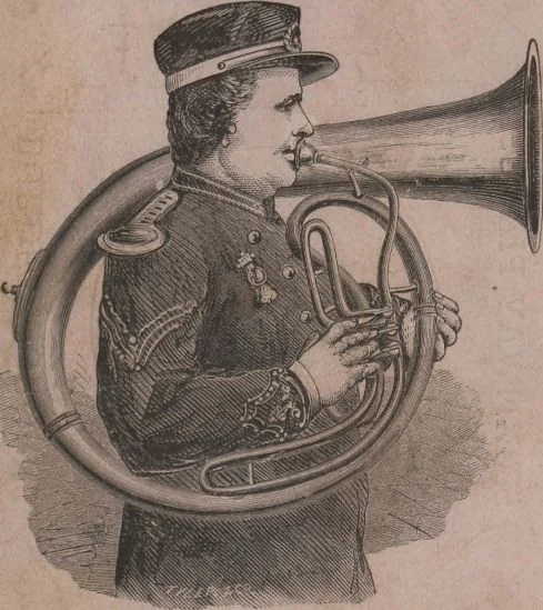An illustration from Illustrated price list of band instruments : for sale by Lyon & Healy, Chicago, 1878, leaf 62