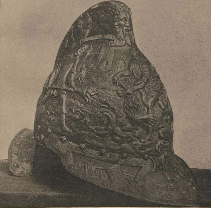 An illustration from Catalog of the collections in the Museum of the "Wasserburg" (German village), Columbian World Exposition at Chicago, 1893, 1893, leaf 72