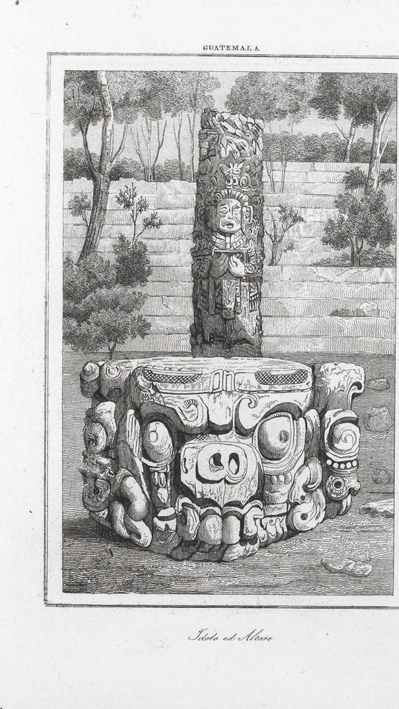 An illustration from Messico e Guatemala / di De Larenaudière, 1845, leaf 454