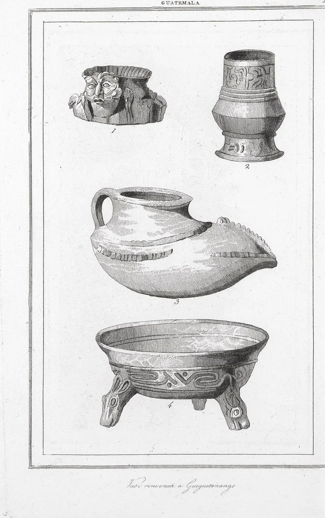 An illustration from Messico e Guatemala / di De Larenaudière, 1845, leaf 458
