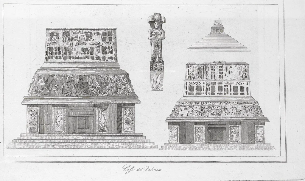 An illustration from Messico e Guatemala / di De Larenaudière, 1845, leaf 470