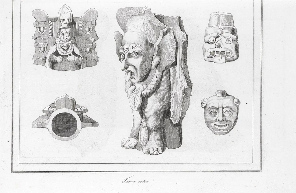 An illustration from Messico e Guatemala / di De Larenaudière, 1845, leaf 690