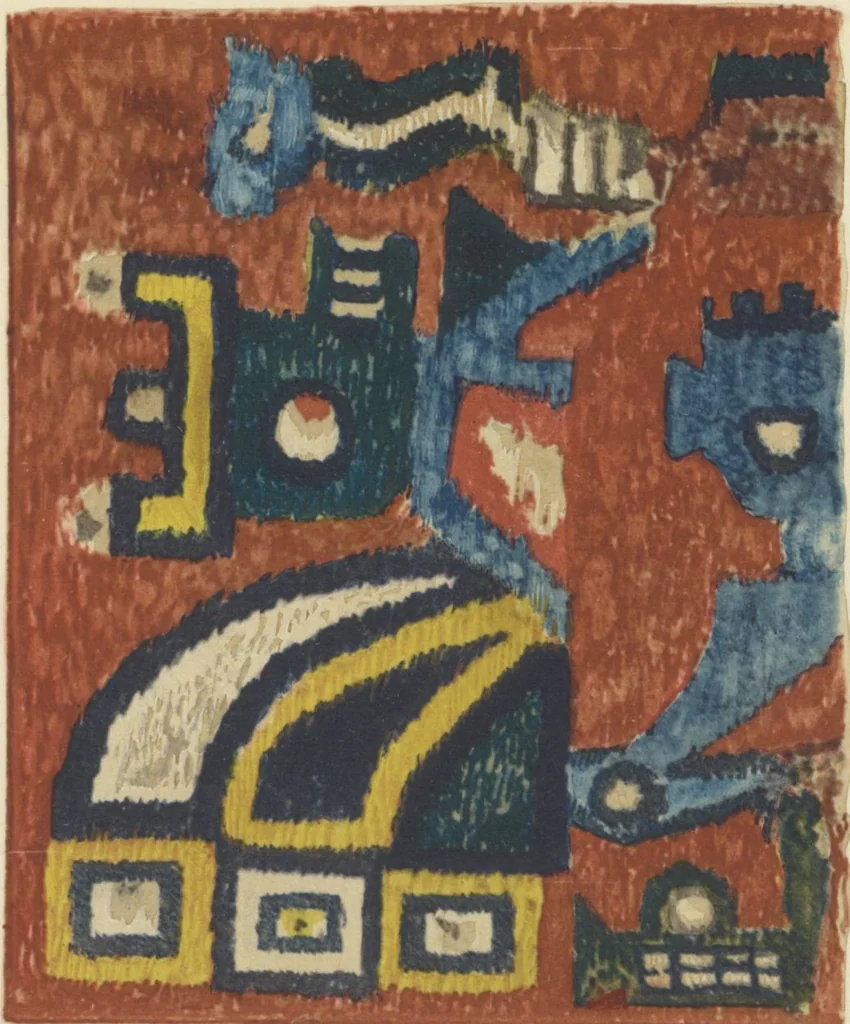 An illustration from Ancient Peruvian art : contributions to the archaeology of the empire of the Incas : [volume 4] / from his collections, by Arthur Baessler tr. by A.H. Keane ., 1902, leaf 55