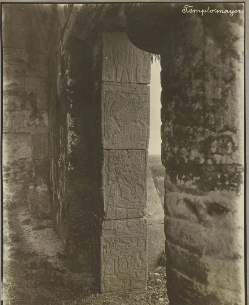 An illustration from 50 original photos of Mexican antiquities, circa 1900-1904 / [ca. half by commerical, half by a competent amateur], 1900, leaf 35