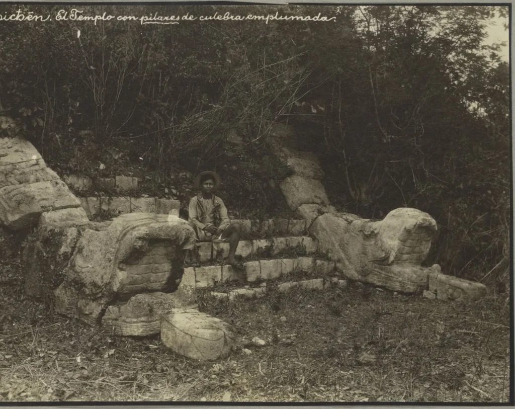 An illustration from 50 original photos of Mexican antiquities, circa 1900-1904 / [ca. half by commerical, half by a competent amateur], 1900, leaf 37
