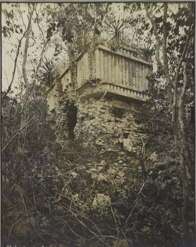 An illustration from 50 original photos of Mexican antiquities, circa 1900-1904 / [ca. half by commerical, half by a competent amateur], 1900, leaf 53