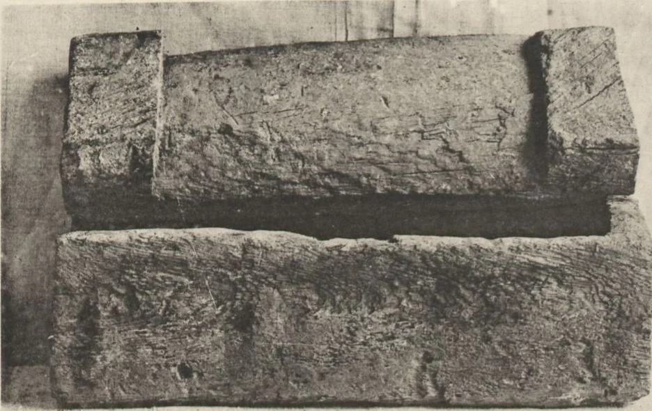 An illustration from Five years' explorations at Thebes : a record of work done 1907-1911 / by the Earl of Carnarvon and Howard Carter, with chapters by F. Ll. Griffith, George Legrain, George Möller, Percy E. Newberry and Wilhelm Spiegelberg ; with seventy-nine plates and frontispiece, 1912, leaf 135