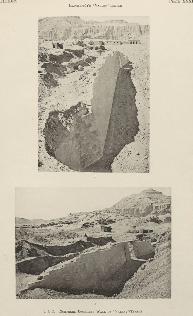 An illustration from Five years' explorations at Thebes : a record of work done 1907-1911 / by the Earl of Carnarvon and Howard Carter, with chapters by F. Ll. Griffith, George Legrain, George Möller, Percy E. Newberry and Wilhelm Spiegelberg ; with seventy-nine plates and frontispiece, 1912, leaf 176