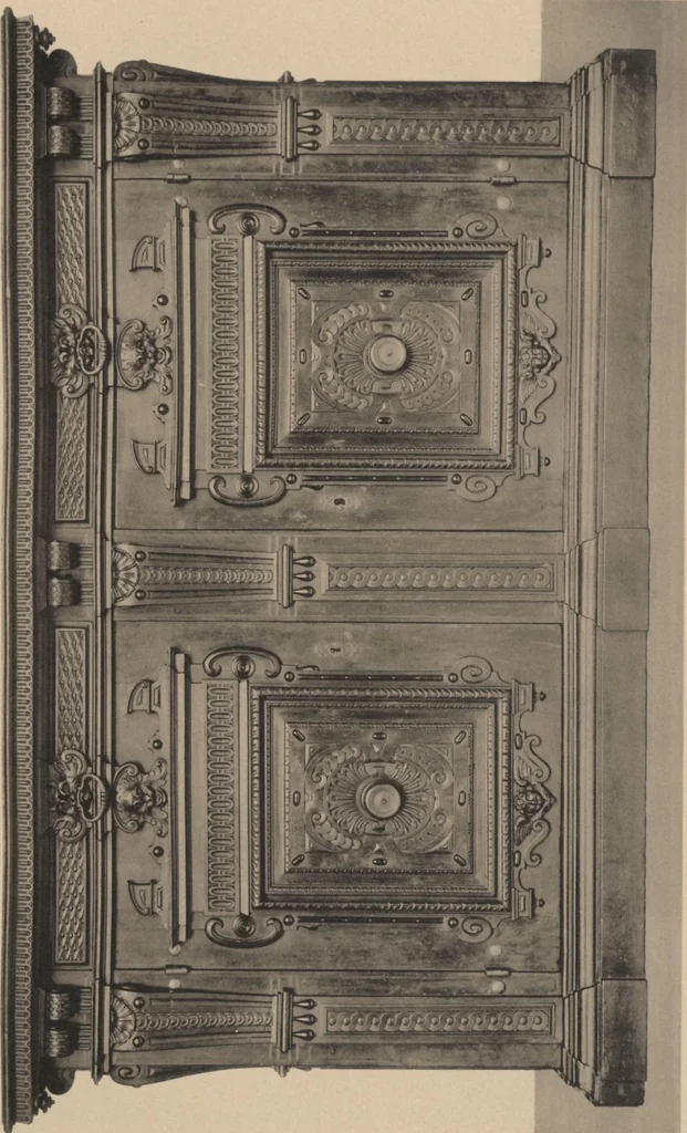 An illustration from Italienische Moebel XVI. Jahrhundert / Text von J. Lessing, 1893, leaf 11