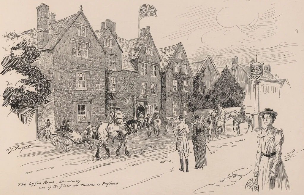 An illustration from England / by C. J. Taylor, 1899, leaf 11