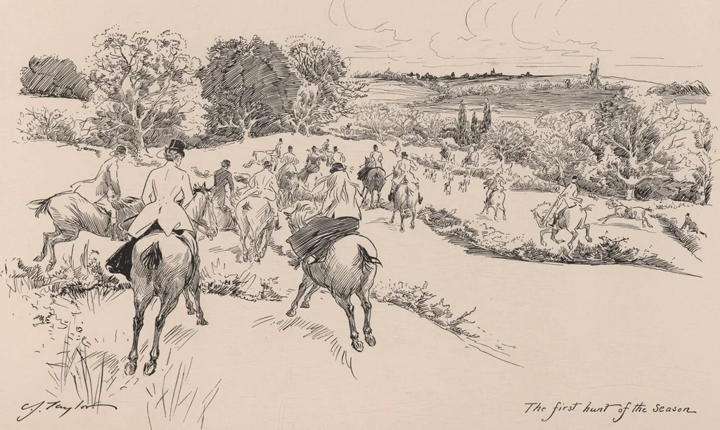 An illustration from England / by C. J. Taylor, 1899, leaf 13