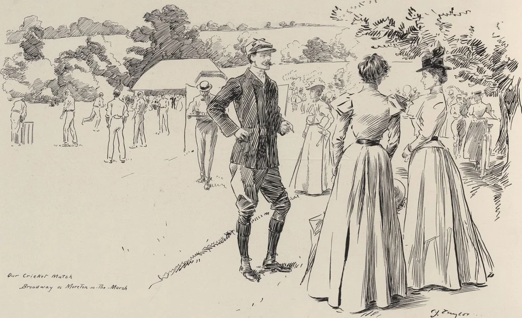 An illustration from England / by C. J. Taylor, 1899, leaf 20