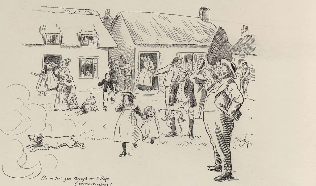 An illustration from England / by C. J. Taylor, 1899, leaf 22