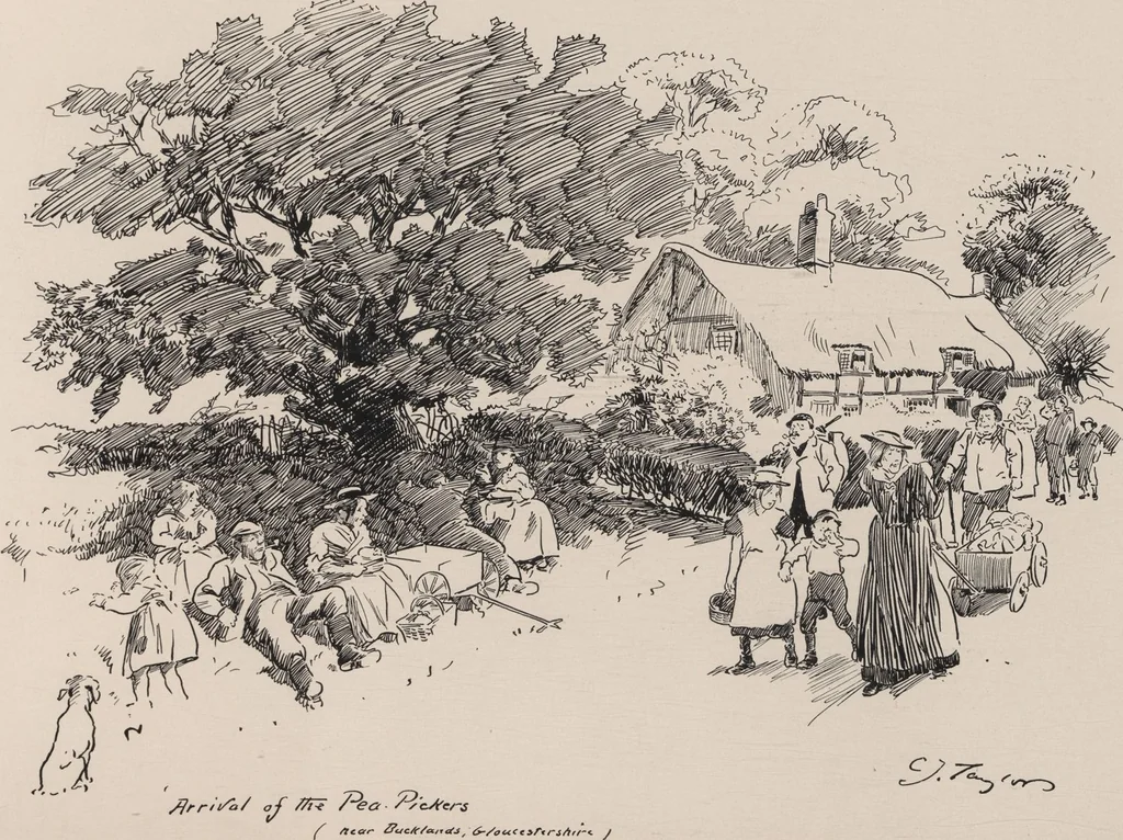 An illustration from England / by C. J. Taylor, 1899, leaf 25