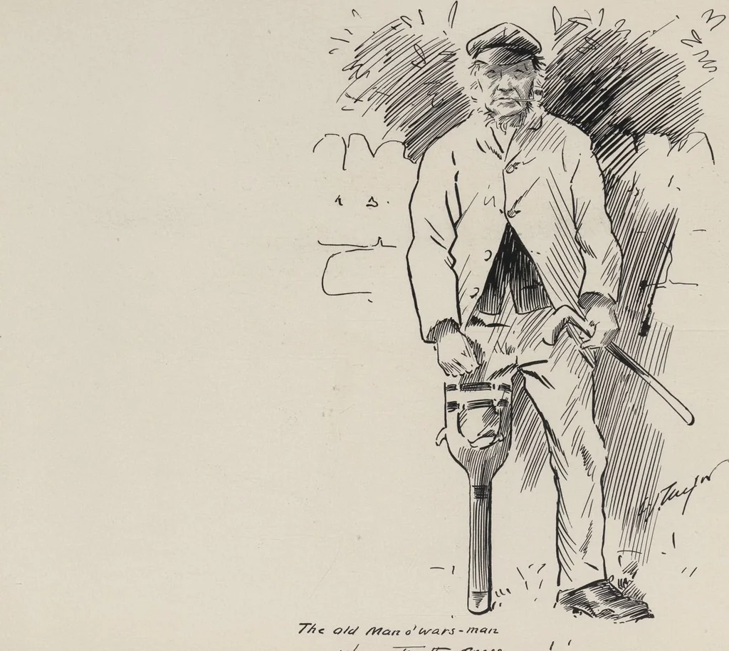 An illustration from England / by C. J. Taylor, 1899, leaf 28