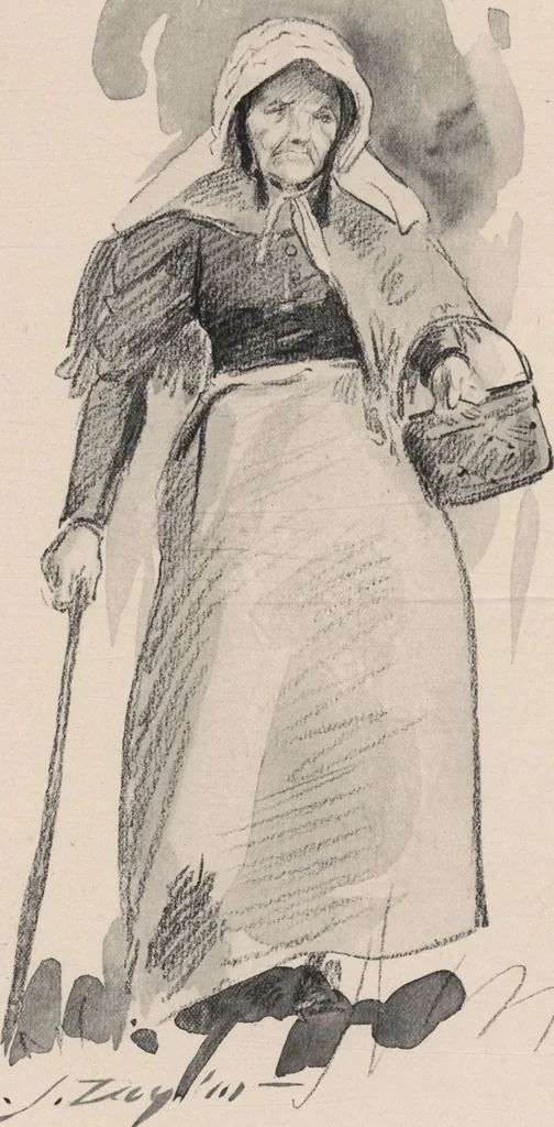 An illustration from England / by C. J. Taylor, 1899, leaf 34