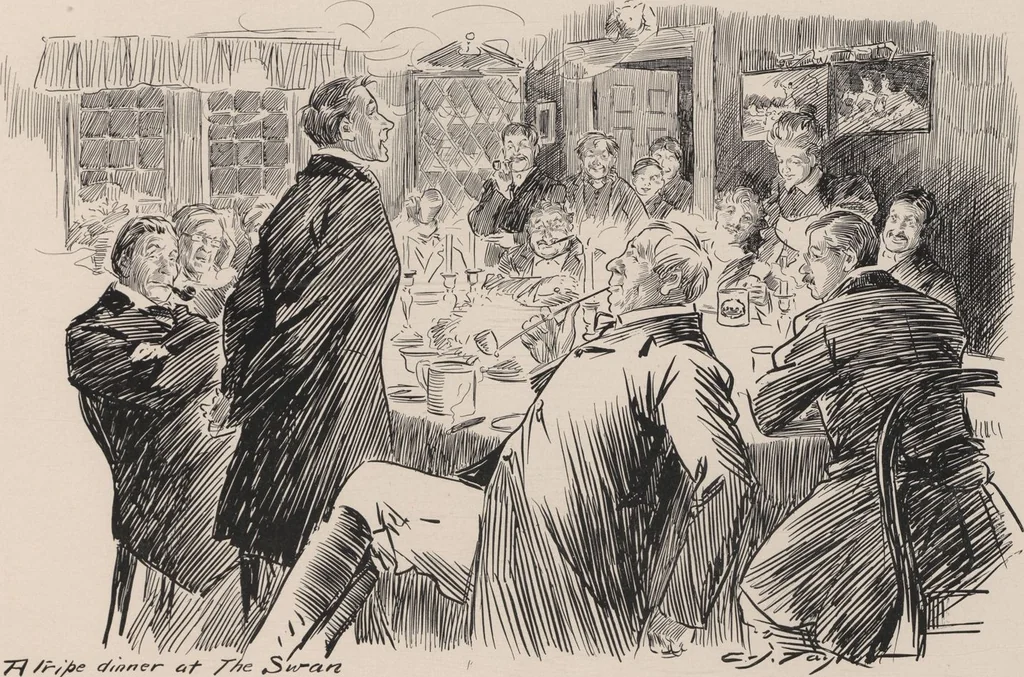 An illustration from England / by C. J. Taylor, 1899, leaf 37