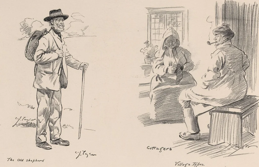 An illustration from England / by C. J. Taylor, 1899, leaf 38